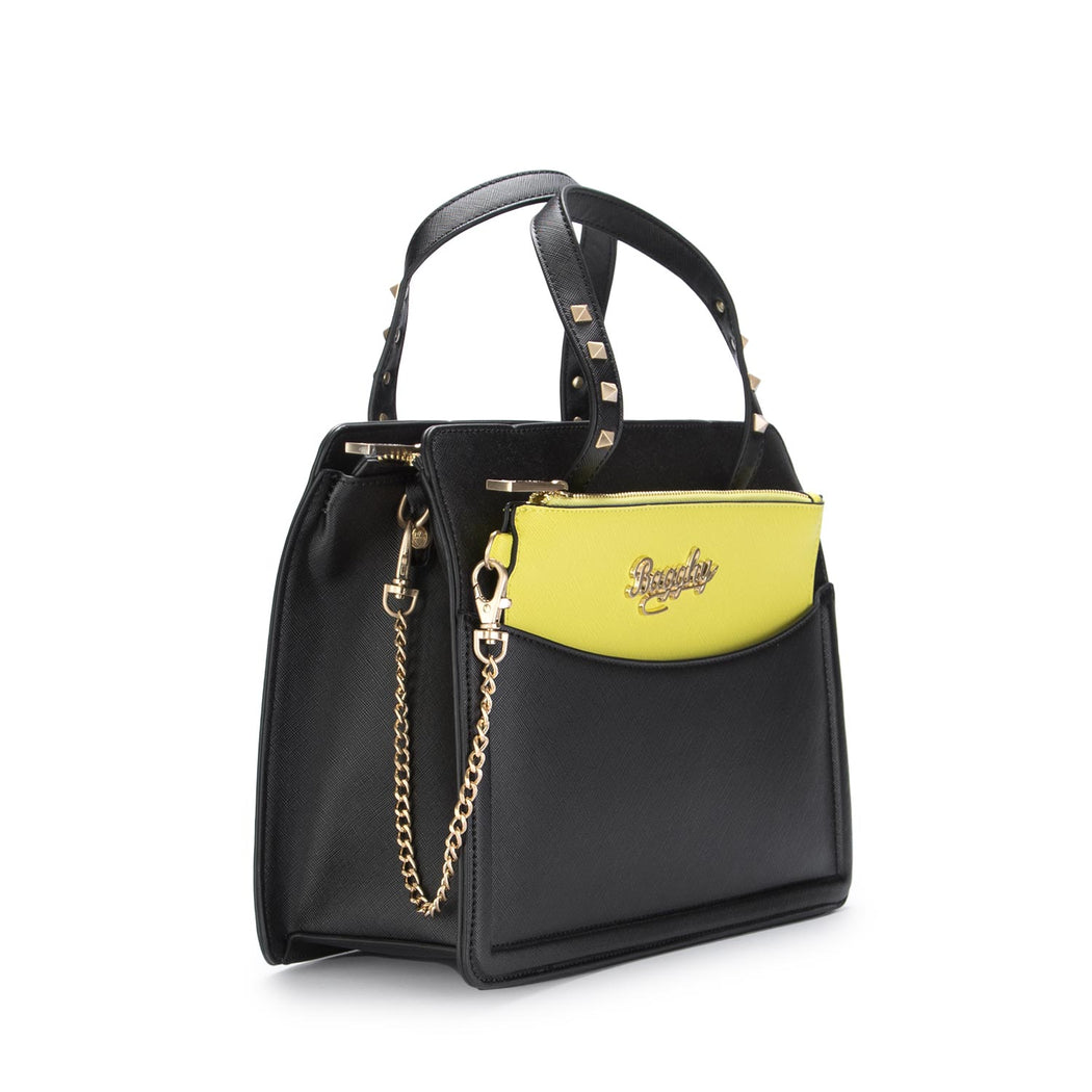 bagghy womens handbag black