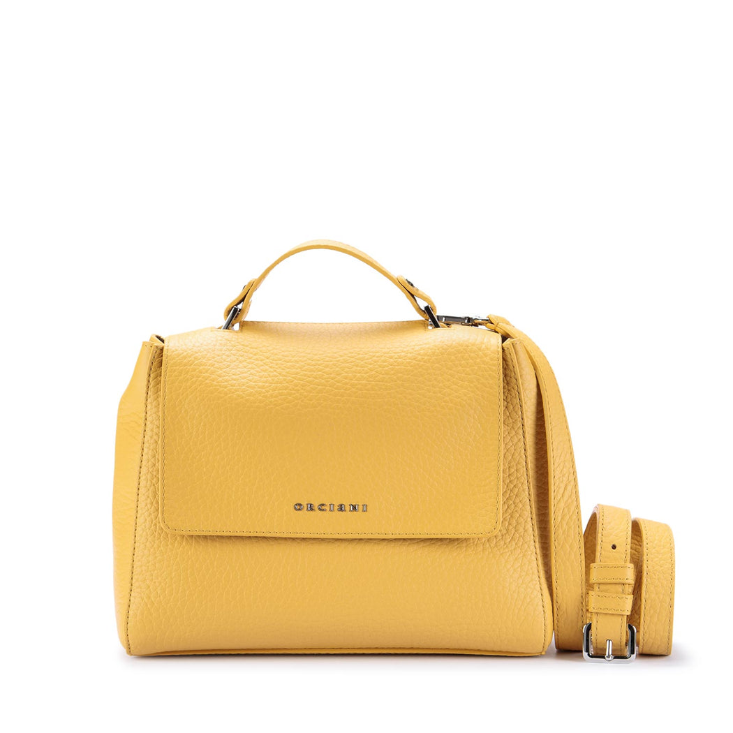 orciani handbag sveva soft yellow