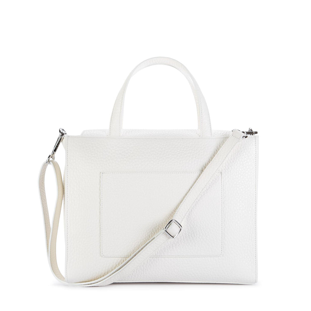orciani womens handbag ofelia soft white