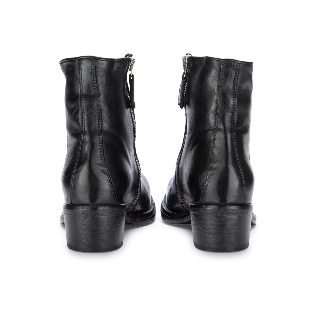 manovia52 womens ankle boots black