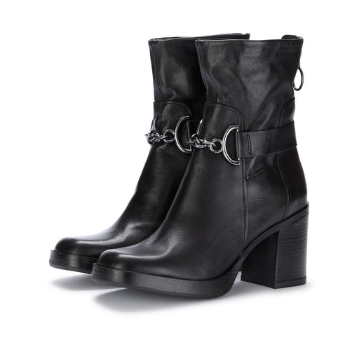 mjus womens heel ankle boots black