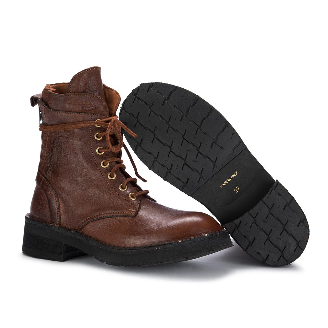manufatto toscano vinci womens boots brown