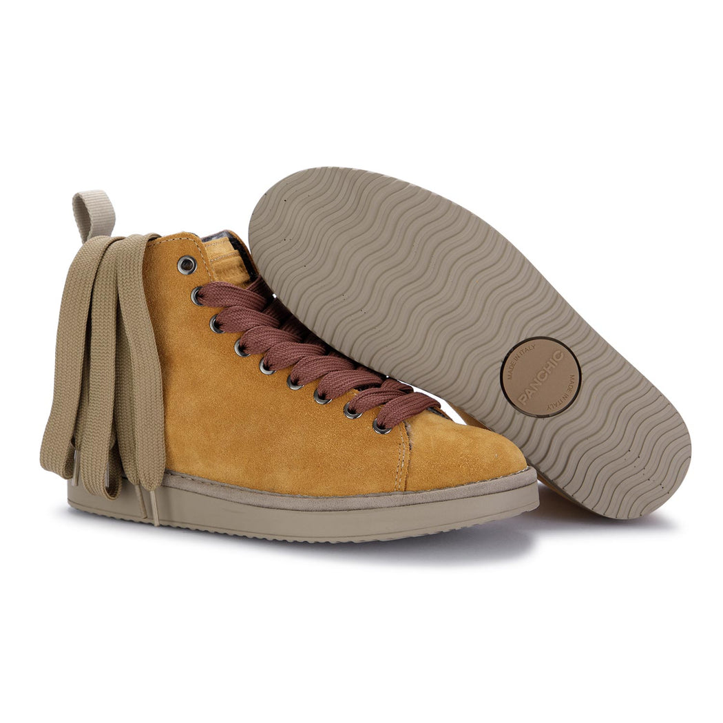 panchic womens ankle boots yellow brown