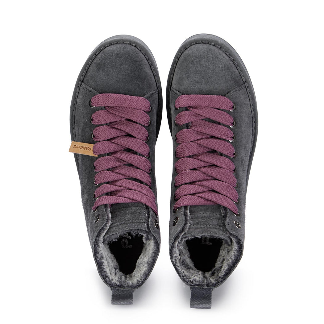panchic womens ankle boots grey purple