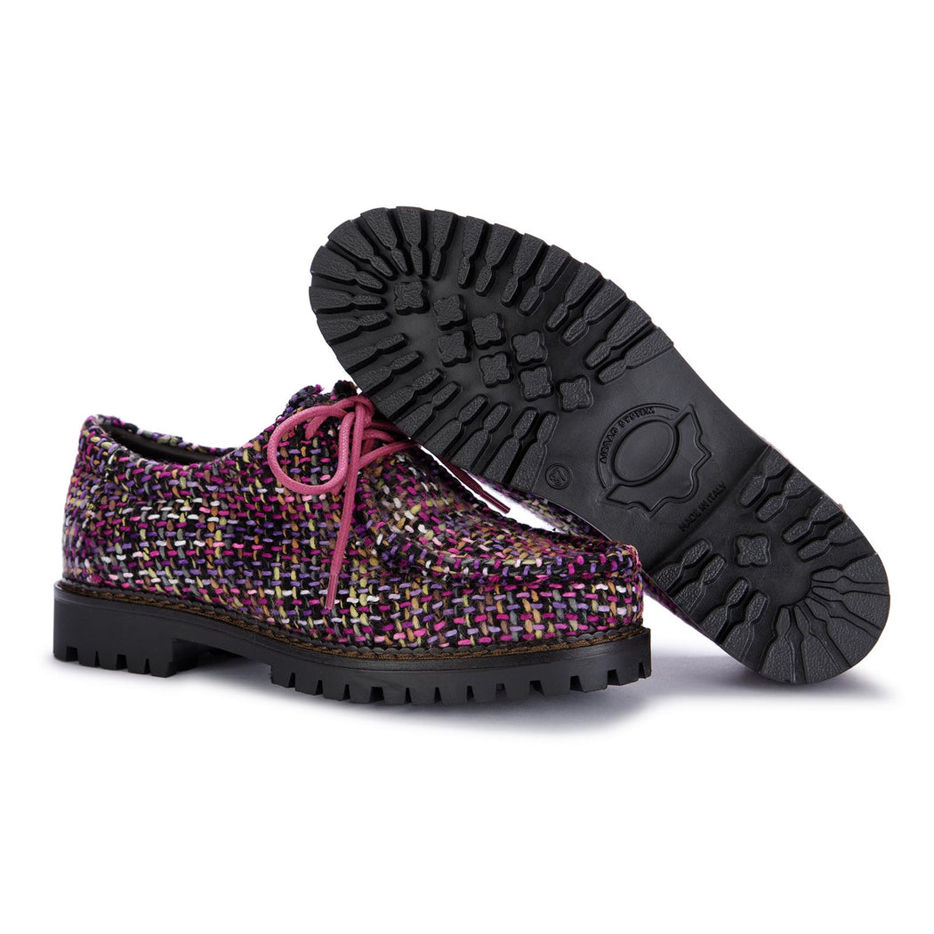 maze womens lace up shoes purple