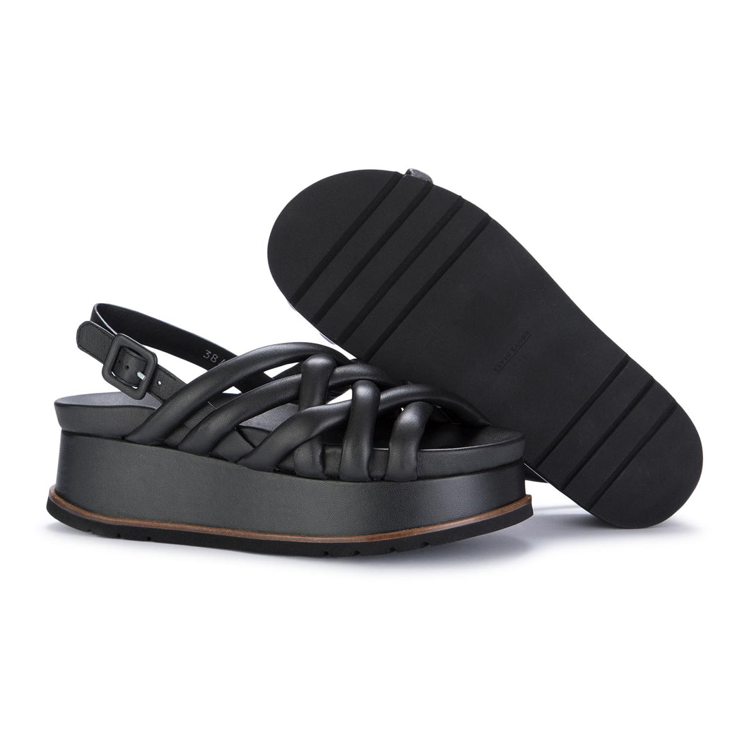 elvio zanon womens sandals black