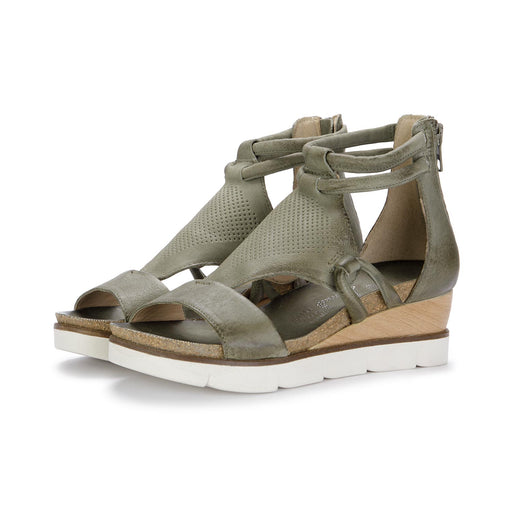 mjus womens wedge sandals green
