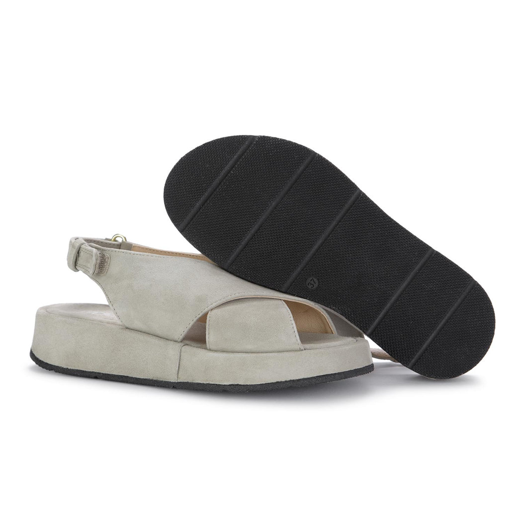 mjus womens platform sandals gray