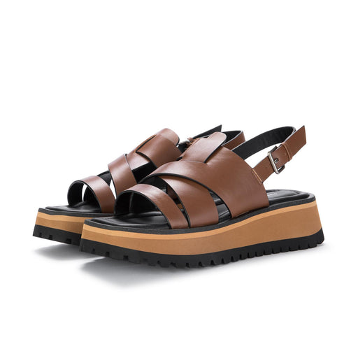 rahya grey women s sandals gaia brown
