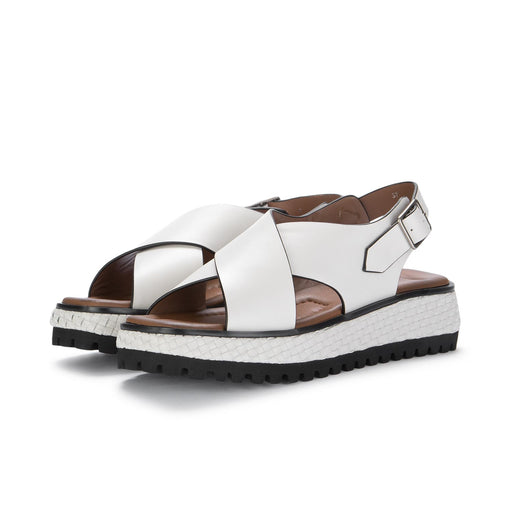 rahya grey women s sandals miriam white
