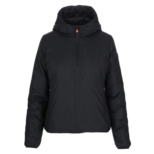 save the duck womens puffer jacket black