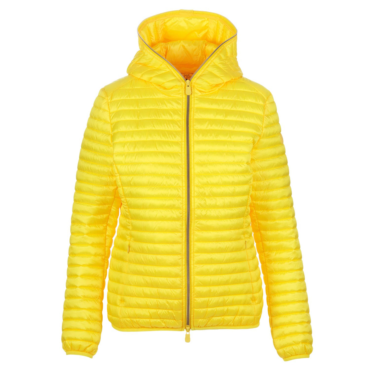 SAVE THE DUCK Puffer jacket iris14 alexis yellow MODEMOUR ♥