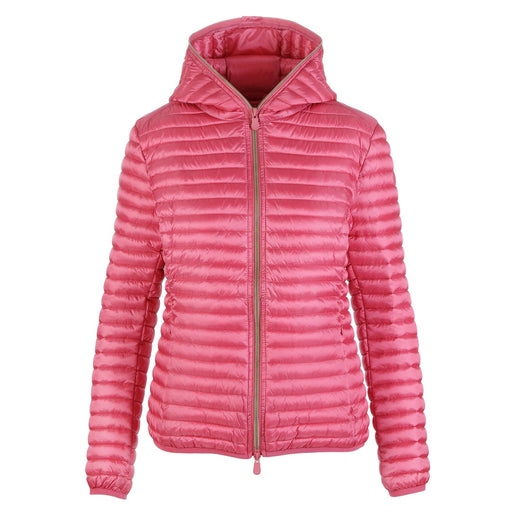 save the duck womens puffer jacket pink