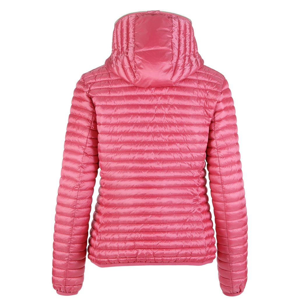 save the duck womens puffer jacket pink