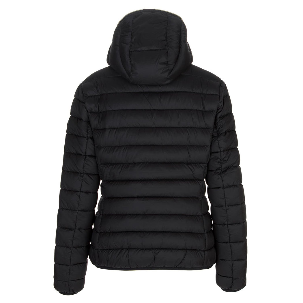 save the duck womens puffer jacket black