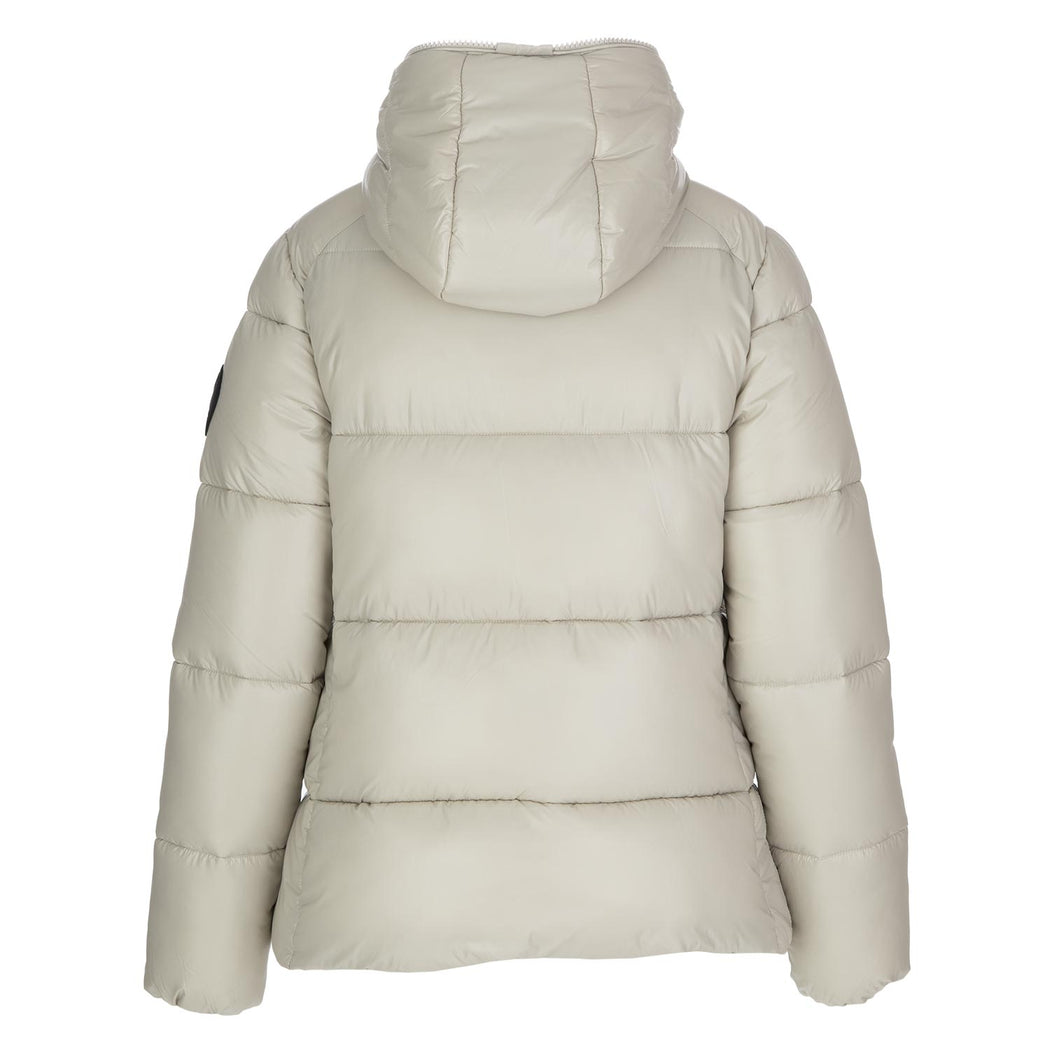 save the duck womens puffer jacket grey