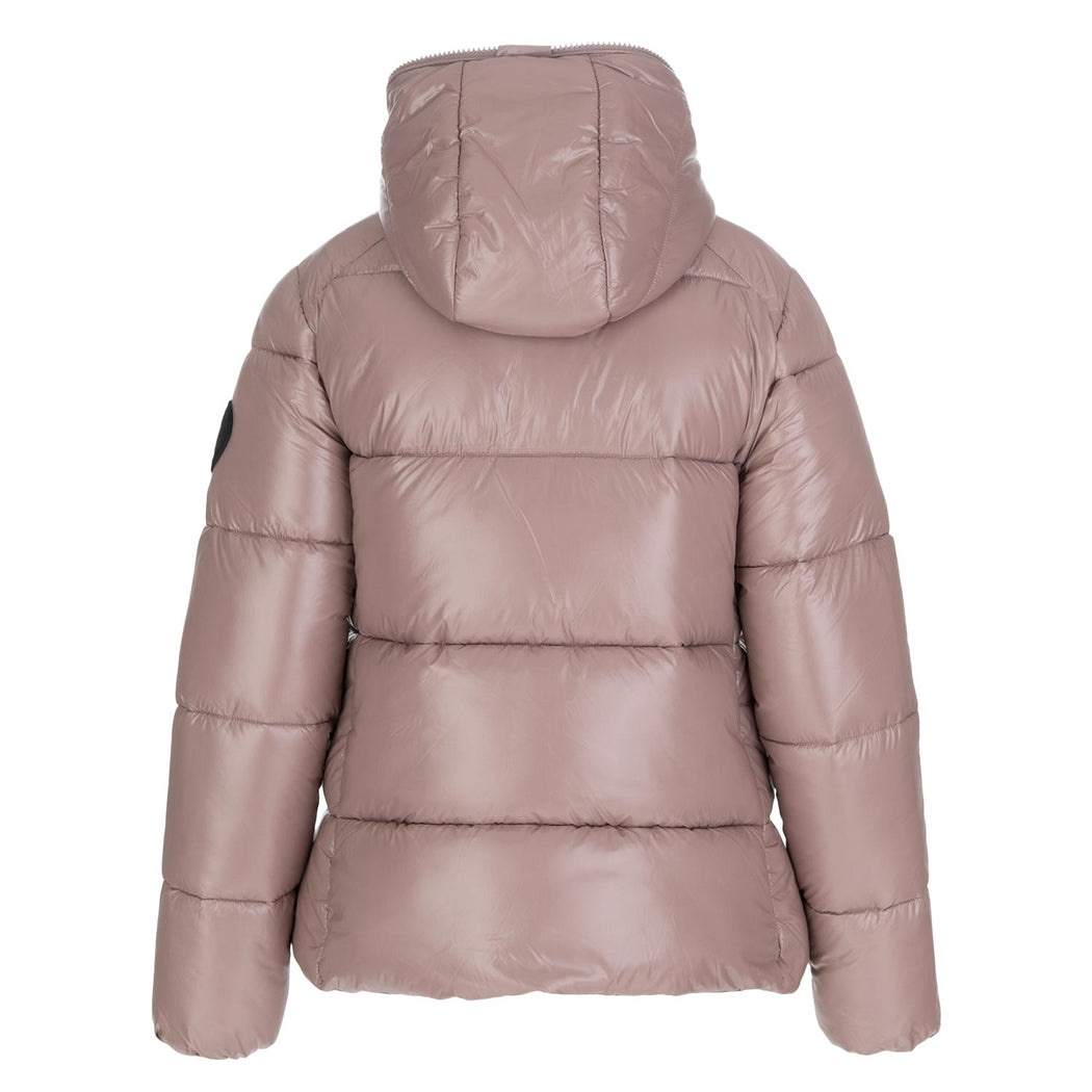 save the duck womens puffer jacket pink