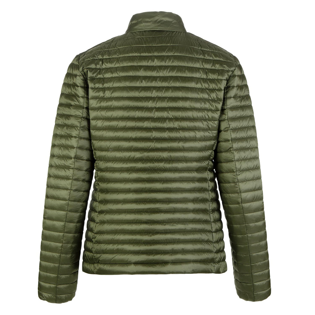 save the duck womens puffer jacket green
