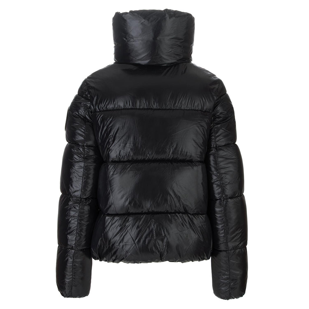 SAVE THE DUCK | Puffer jacket nylon luck15 isla black | MODEMOUR ♥