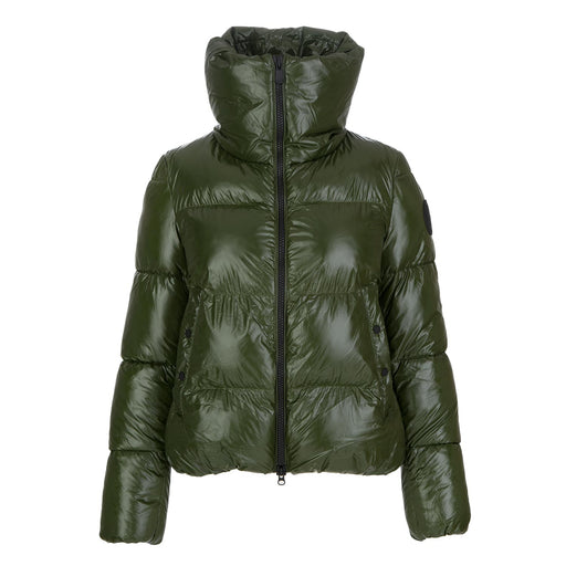 save the duck puffer jacket isla green