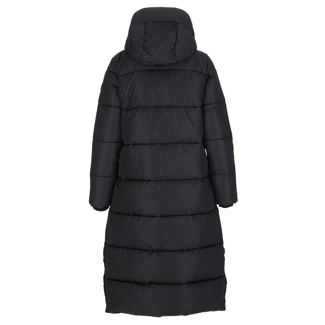 save the duck womens puffer coat black