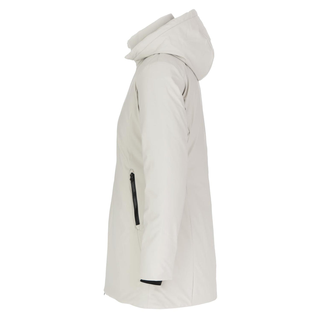 save the duck womens puffer jacket beige