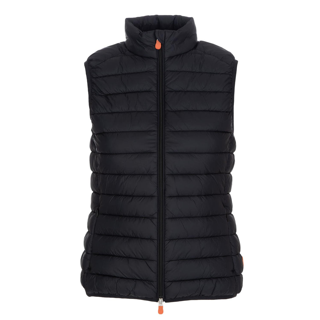 save the duck womens puffer vest black