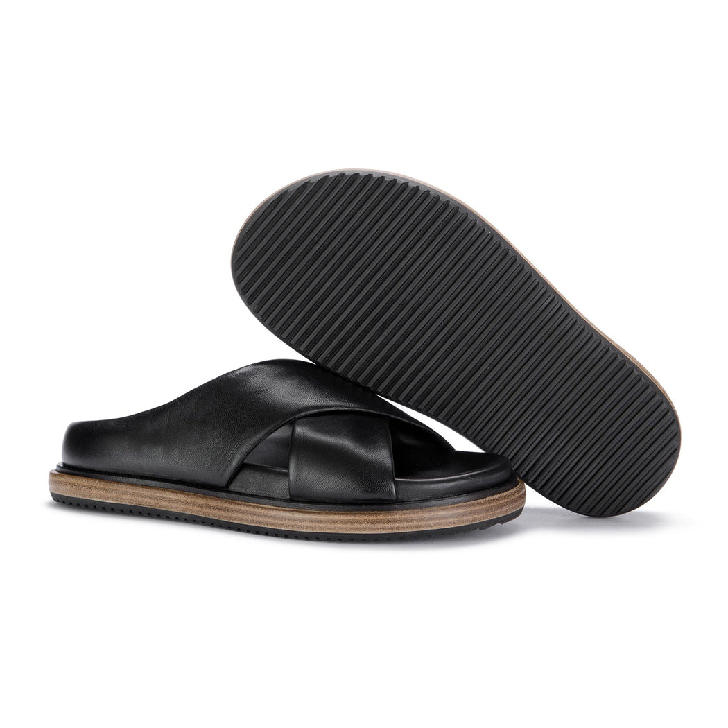 181 womens sandals vega black