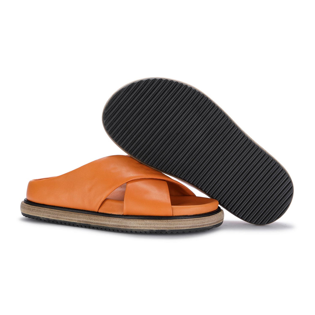 181 womens sandals vega orange