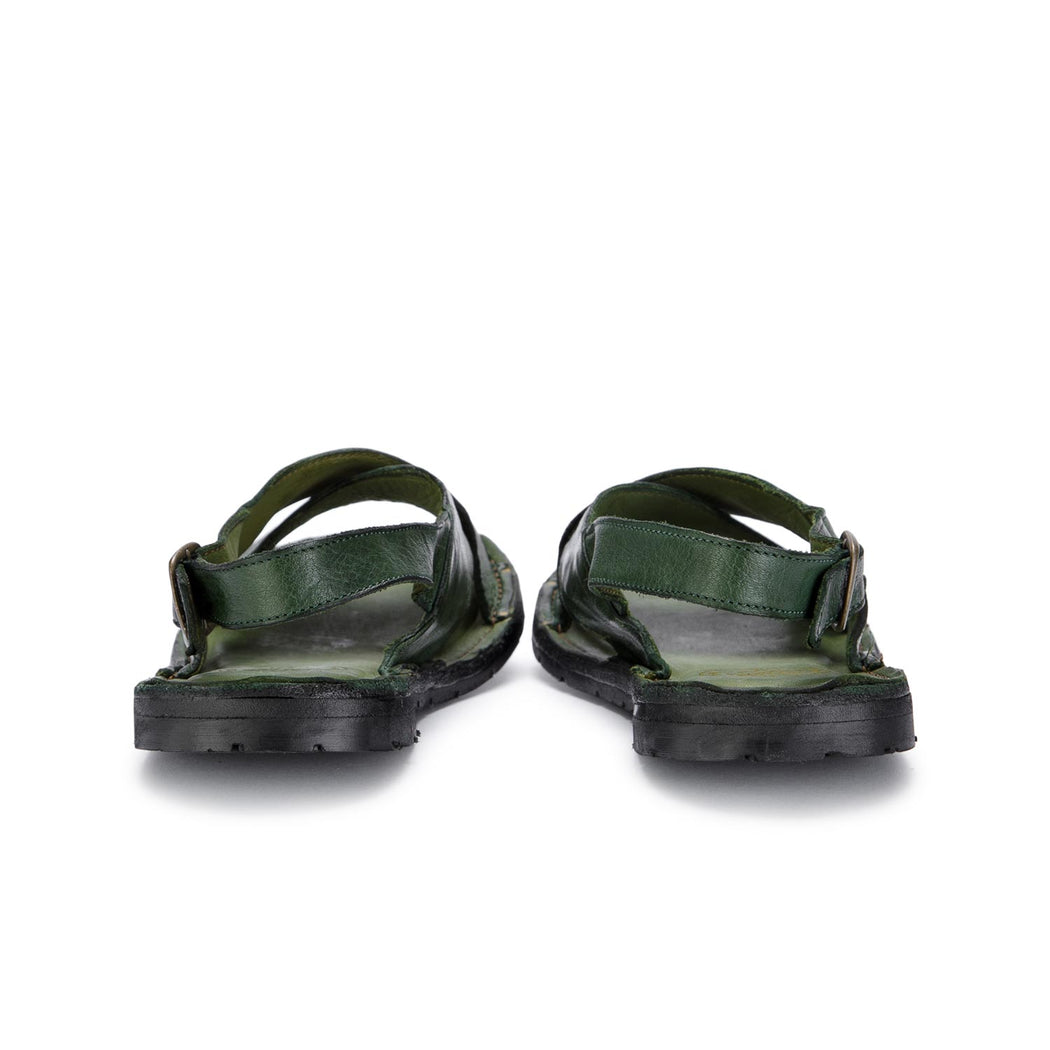 manufatto toscano vinci sandals green