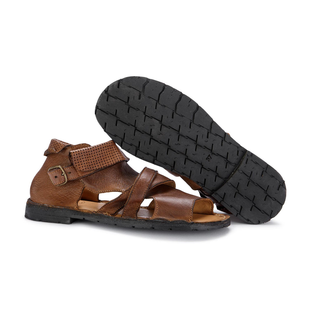 manufatto toscano vinci sandals brown