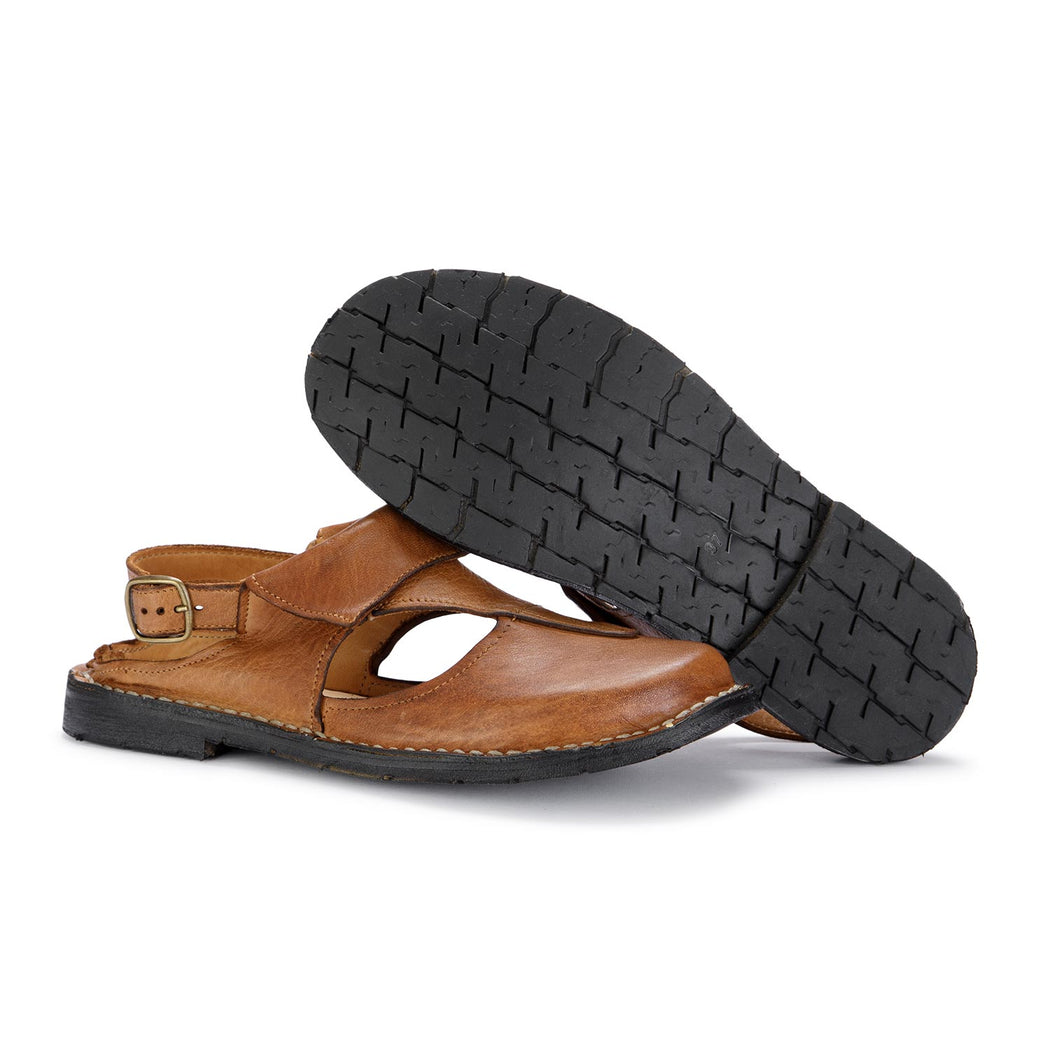 manufatto toscano vinci sandals light brown