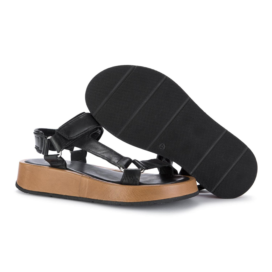 mjus womens sandals p46008 black