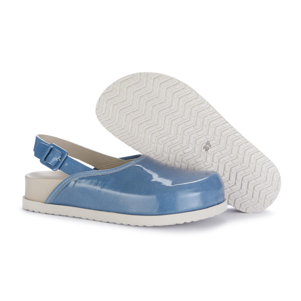 patrizia bonfanti sandals sayo glaze blue