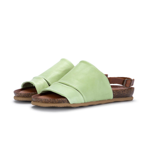 tuscia womens sandals mistral green