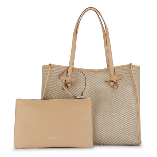 gianni chiarini marcella shopper spiga beige