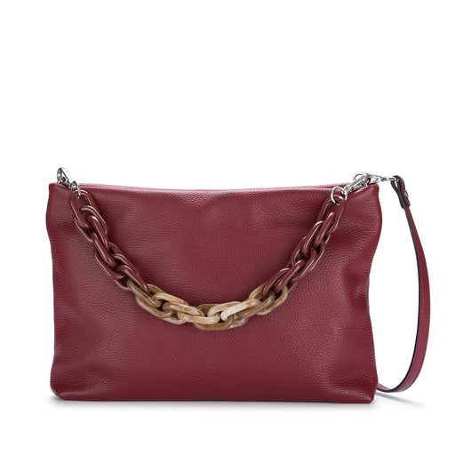 gianni chiarini shoulder bag bordeaux