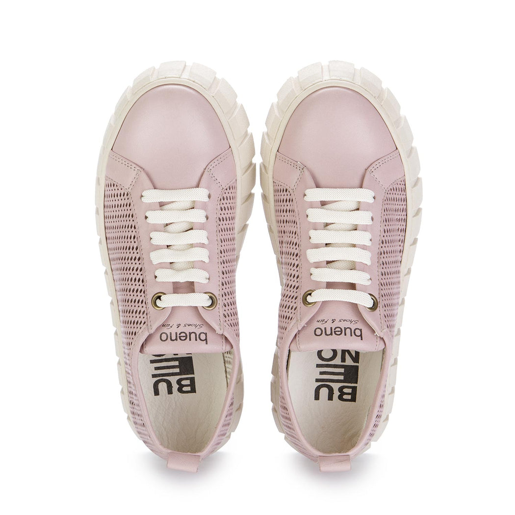 bueno womens sneakers pink