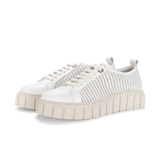 bueno womens sneakers white