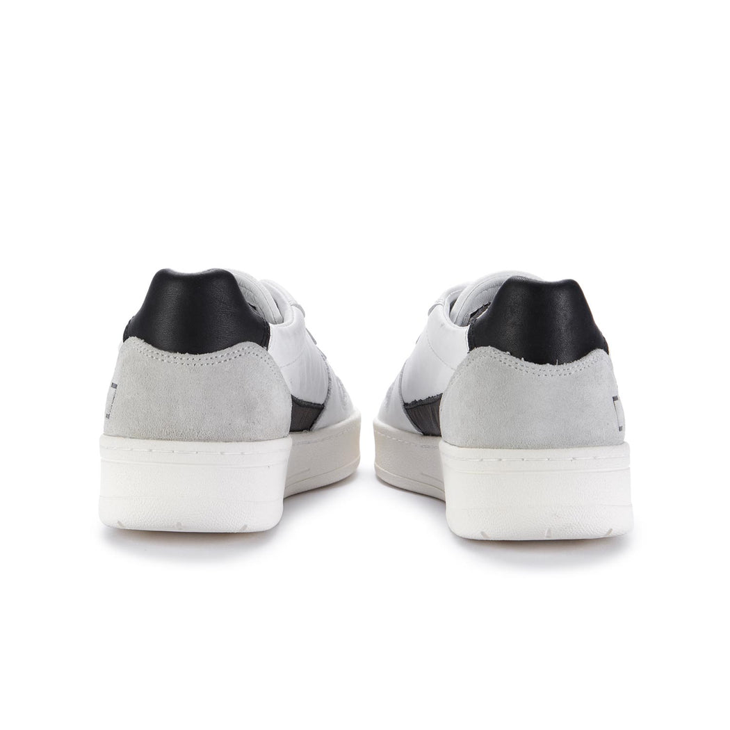 date womens sneakers court basic white
