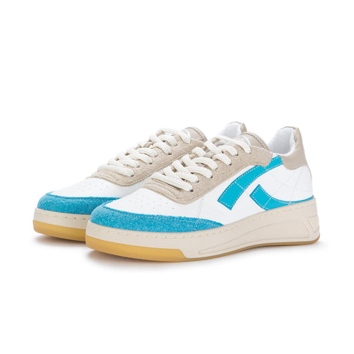 laeti womens sneakers vegan blue white