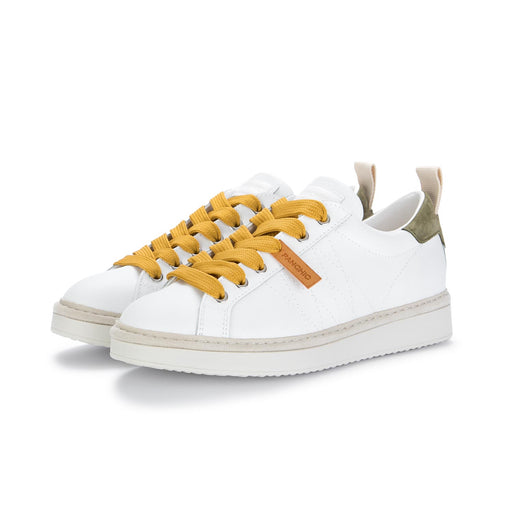 panchic womens sneakers white yellow