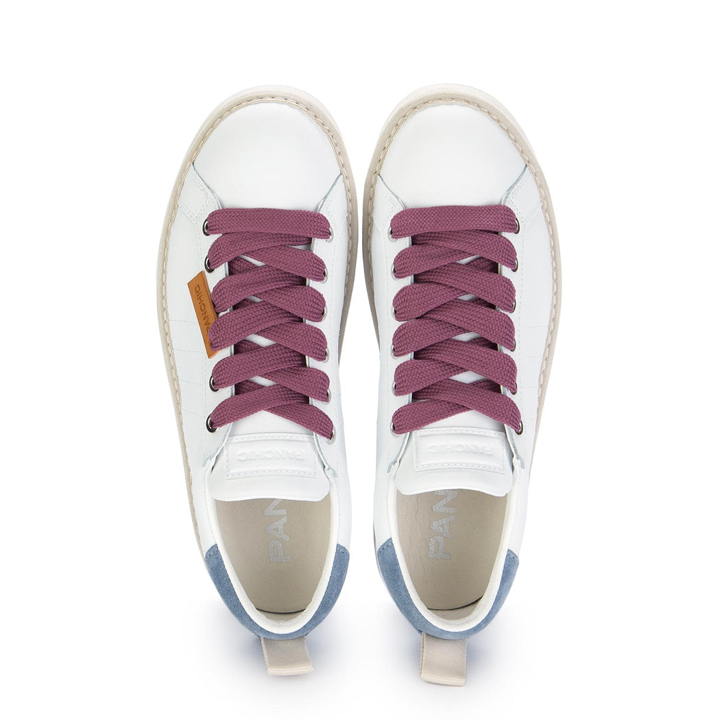 panchic womens sneakers white purple