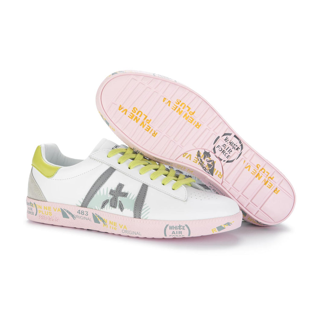 premiata womens sneakers andyd white