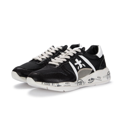 premiata womens sneakers layla black