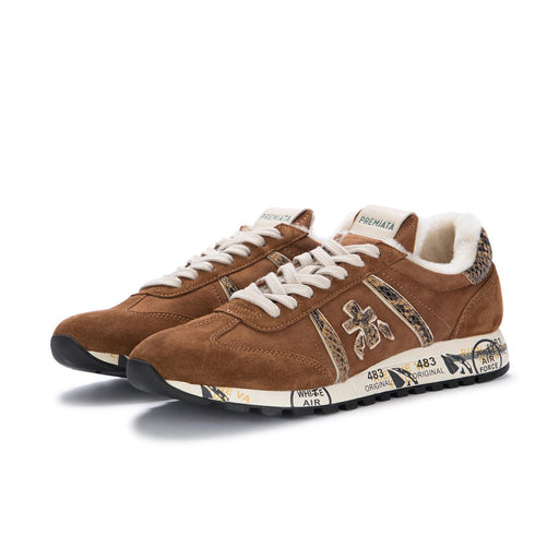 premiata womens sneakers lucy brown