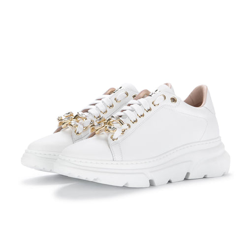 stokton womens sneakers white jewel