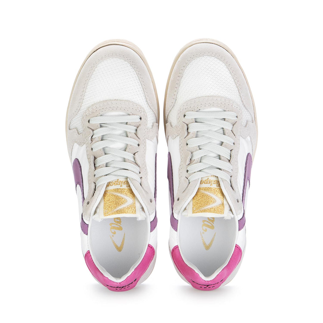 valsport womens sneakers super white pink