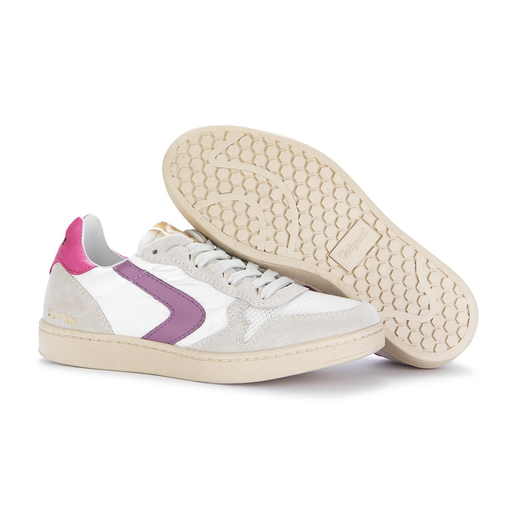 valsport womens sneakers super white pink