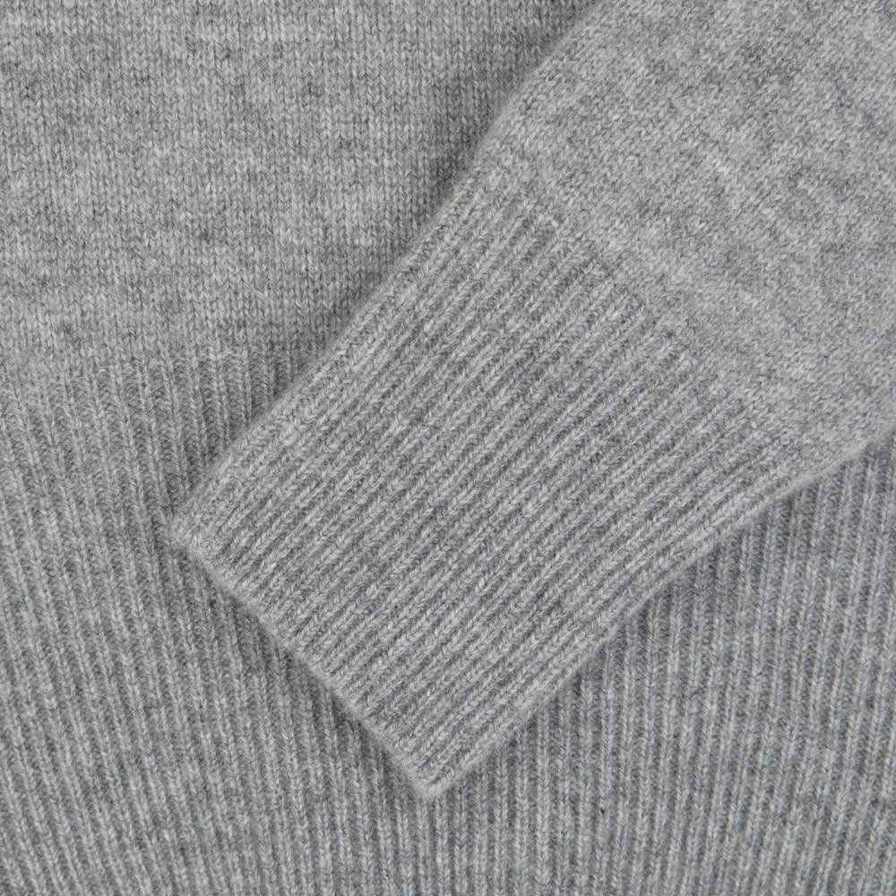 cashmere island womens sweater grey